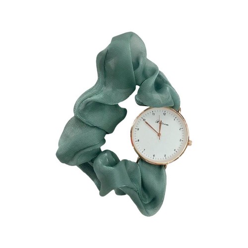 Creative Ribbon Watch Hairpin Hair-Ring Unique Fashion Quartz Watch New F4 - Picture 5 of 29