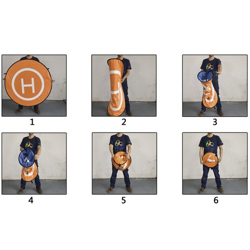Universal Landing Pad Portable Glow Parking Apron For DJI Mavic Mini RC Drone a - Picture 11 of 11
