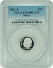 2012-S PCGS PR70DCAM Rooosevelt SILVER Dime (New PCGS Label)