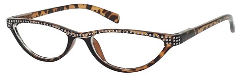 Small Cat Eye Reading Glasses 4 Color Choice Rhinestone Readers - Picture 13 of 14
