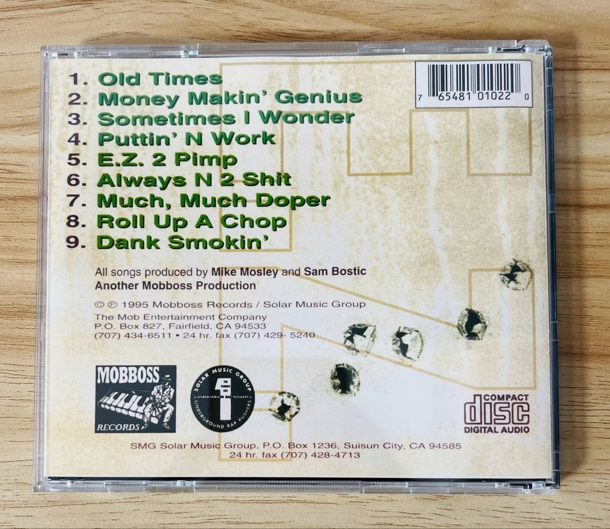 E.Z.S.D. / Game 2 Be $old CD US Gangsta Mobboss Records MBR101CD