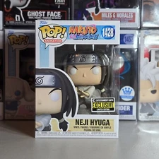 Funko Pop! Naruto Shippuden Neji Hyuga #1428 EE Exclusive And Pop Protector