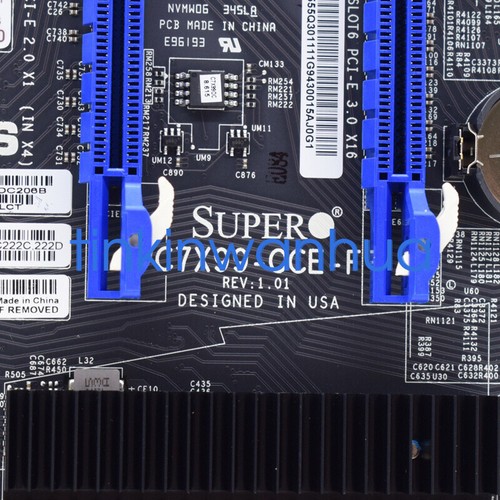 Carte mère pour Supermicro MBD-C7X99-OCE-F LGA2011 DDR4 ATX - Photo 4/5