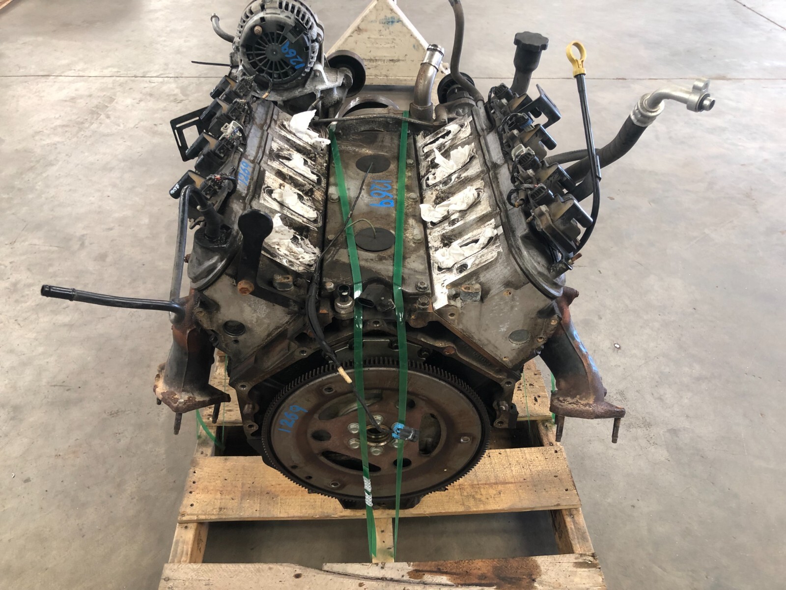 0507 Hummer H2 6.0L V8 LQ4 Engine Block Motor 1269 OEM eBay