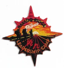 PHILMONT SCOUT RANCH * RAYADO RIDGE LEADERSHIP CAMP PATCH * 3 INCHBY 3 INCH