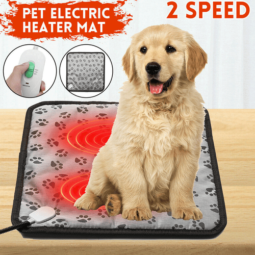 50x80CM Pet Electric Heating Pad Heated Mat Warmer Blanket Bed for Dog Cat Puppy - Picture 9 of 12