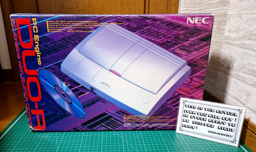 NEU NEC PC Engine DUO R PI-TG10 Konsole Japan *HOLY GRAIL - GLEICHER PREIS WIE GEBRAUCHT*