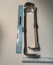 Richardson Double-Ended (Large & Medium sized) Retractor, 10 inch (Set of 2) 