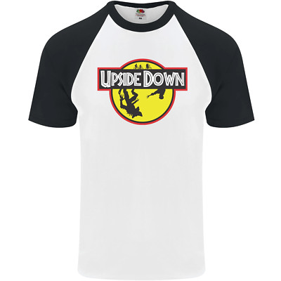 Upside Down SCI-FI TV-Programm Herren S/S Baseball T-Shirt