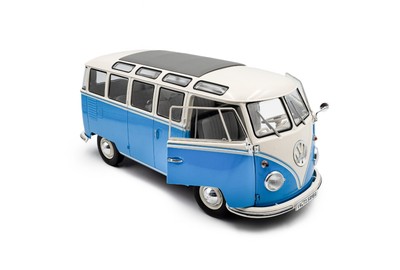 Modellauto Solido Volkswagen T1 Samba BLUE WHITE 1962  1809604  1:18 Neu in  OVP