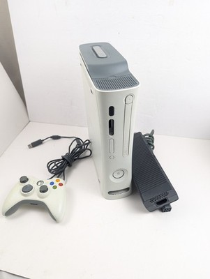 Microsoft Xbox 360 Console  NXE Dashboard  Falcon  20GB White Fat System