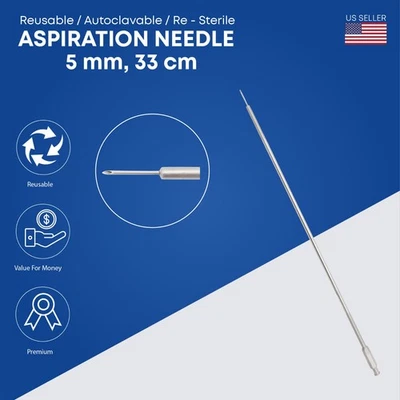 STELLMACHER INSTRUMENTS INC Laparoscopic Aspiration Needle 5 mm Endoscopy Surgical Instruments