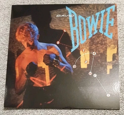 DAVID BOWIE: LETS DANCE (HMV LTD EDITION BLUE VINYL). NEW, not sealed. NM/Mint.