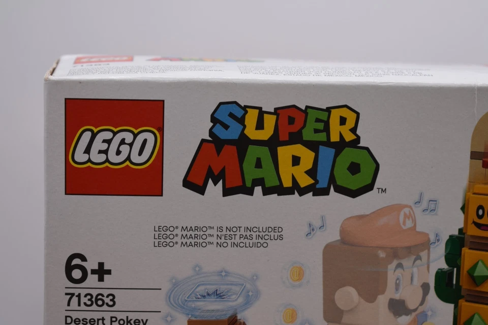 Lego 71363 Desert Pokey 180 Pieces Super Mario Expansion Set Retired New Sealed - Bild 3 von 4