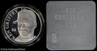 Highland Mint Ken Griffey Jr. MLB 1 oz Silver Round w/ COA