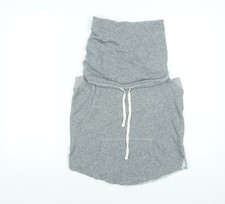 Womens UK M Regular Abercrombie Fitch Grey Vest Hoodie