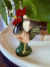 Babbacombe Pottery Large Vented Pie Bird ROOSTER-Rare