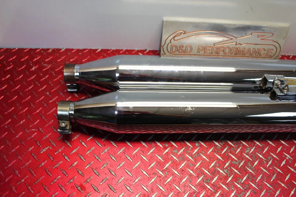 Harley Davidson Electra Glide 2011 silenciadores de escape antideslizantes 3 pulgadas Eg136 Foto 3 de 4