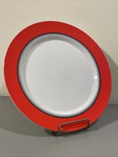 Studio Nova Terrace Twist Red 12.2” Chop Plate Serving Platter Plate Japan LBA04