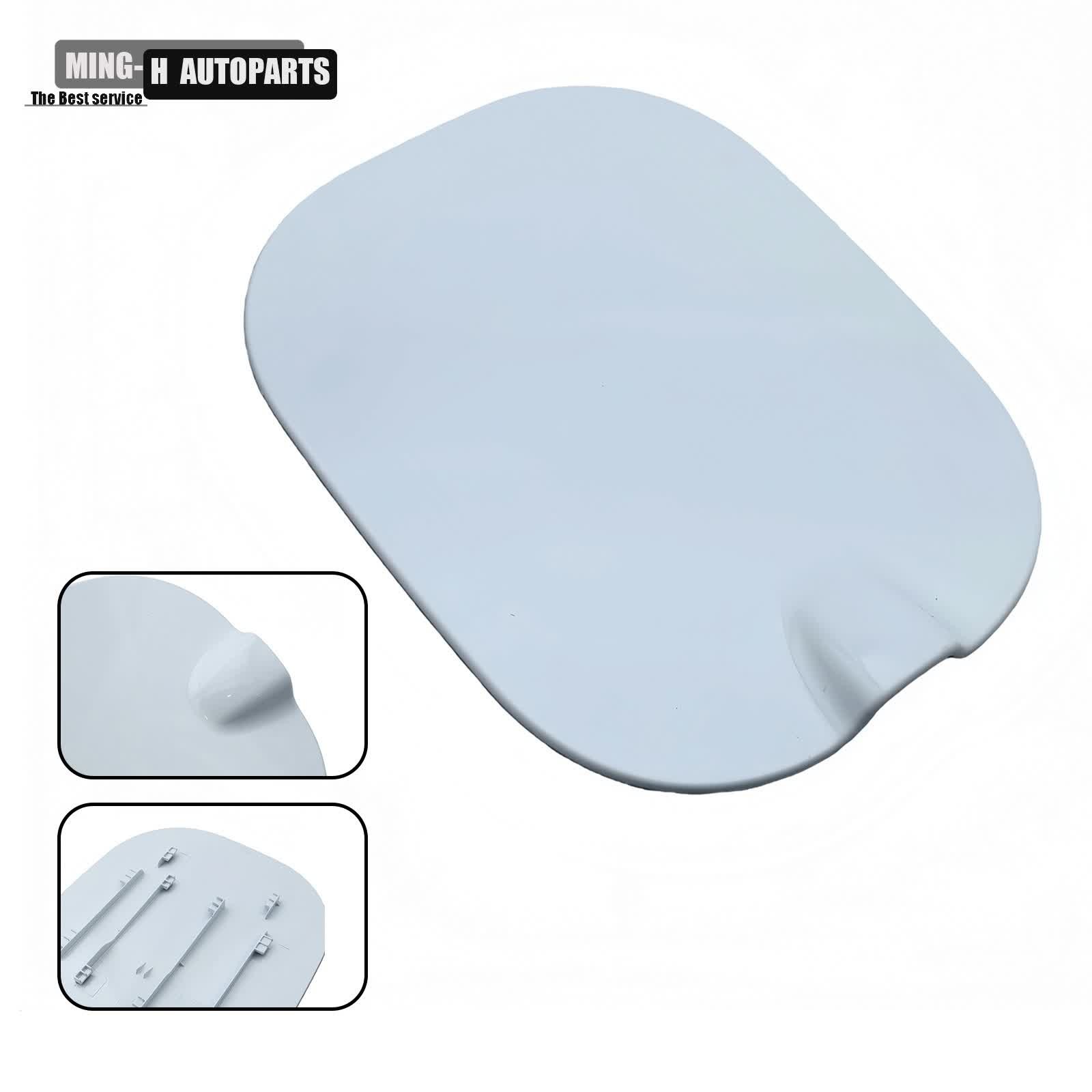 White Fuel Filler Door Cap FITS Chevrolet Silverado 1500 19-2025 6.6 FT Bed Only thumbnail 22