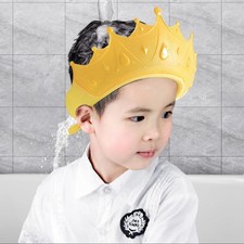 Baby Shampoo Hat. Used to protect face from soap and water when washing hair.