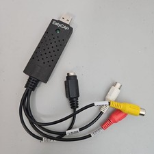 VHS to DVD Converter Easycap USB Audio Video Capture S-Video Analog to Digital