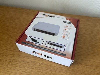 Mini UPS Multifunctional Network Portable Power Bank DC UPS 6000mAH