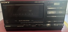 SONY Stereo Cassette Tape Deck TC-R707 Japan 80s Dolby NR Retro