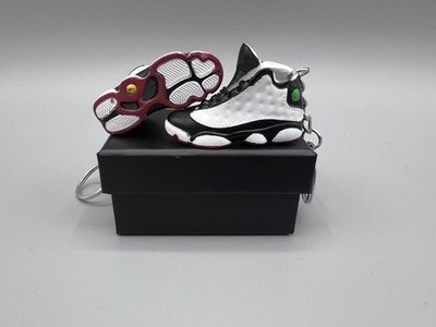 Jordan Mini Shoe Keychain Pair with Box Option, Sneaker Keyring Set