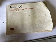 Audi 100 Instruction Maintenance Manual Classic