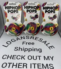 💥 HipHop Pops Fidget Toy Bouncing Bowl Multi Color Viral Jumping BALL LOT 3 F/S