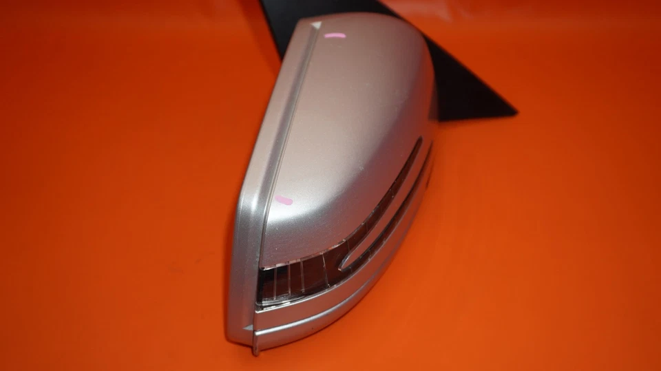 MERCEDES BENZ C250 CUBIERTA ESPEJO PASAJERO DERECHO 2012 2013 2014 PLATA W204 OEM Foto 2 de 4