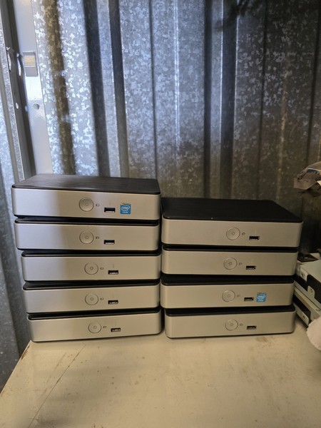 Lot Of 15 PC'S Intel Nuc DE3815TYKE Mini Pc