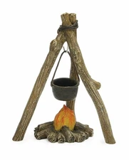 Miniature Dollhouse Fairy Garden Campfire Cookout - Buy 3 Save $5