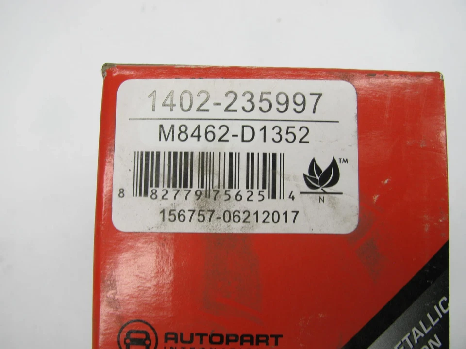 Pastillas de freno traseras Autopart 1402-235997 2011-17 Chevrolet Caprice 08-09 Pontiac G8 Foto 3 de 3
