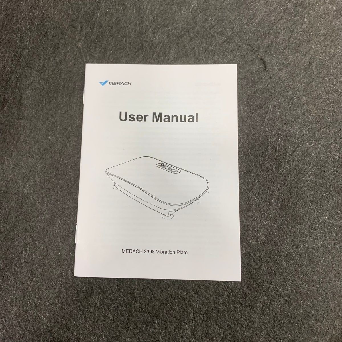 MERACH MR-2398G1-US Vibration Plate Exercise Machine Gray*