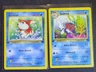 Pokemon TCG Goldeen #53 Seaking #46 Jungle Set 1st Edition Water NM