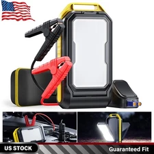 1/2SET 16000mAh Jump Starter MultiFunction Jumper Box Power Bank Battery Charger