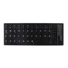 Tastatur-Aufkleber Mit Deutschen Buchstaben F...