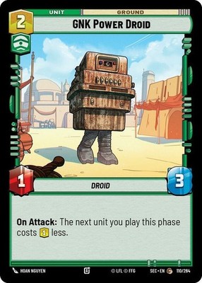 3X-GNK Power Droid - Foil-SWU06-Secrets of Power-Star Wars Unlimited