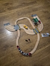 BRIO WORLD Rail & Road Travel Set [33 Pieces] 33209 Wooden Train Toy Age 3+ USED