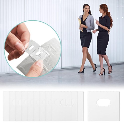 Vertical Blind Repair Tabs 10Pcs Clear Blind Fixer Tabs Verticle Blinds - Picture 8 of 11