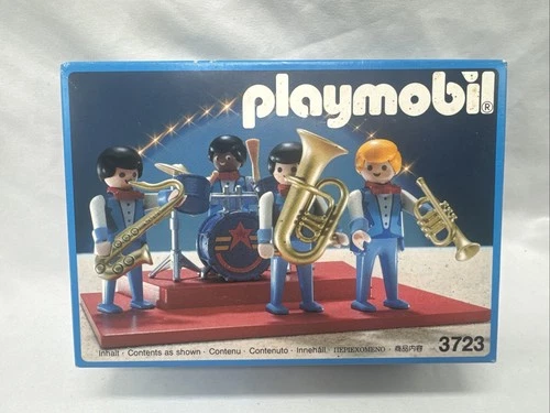 Vintage Playmobil 3723 Romani Circus Band - NIB - 1991