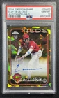 ELLY DE LA CRUZ PSA 10 2024 TOPPS CHROME SAPPHIRE RC AUTO GOLD REFRACTOR 20/50