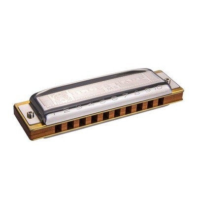 Hohner 532BX F Key Blues Harmonica Musical Instrument Standard Steel Reed