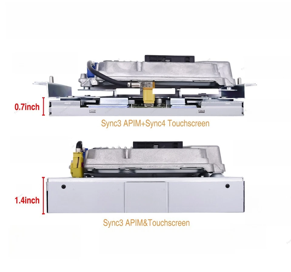 For FORD Fusion/Mendeo 2013-2019 4" SYNC1 TO SYNC3 8 UPGRADE KITS CONVERSION OEM - Image 2 of 4