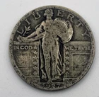 1927 Standing Liberty Quarter 90% Silver Philadelphia mint USA
