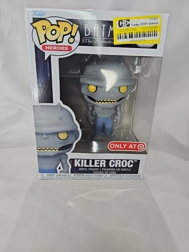 KILLER CROC 545 Funko Pop BATMAN THE ANIMATED SERIES SE RARE TARGET STICKER ⬜️