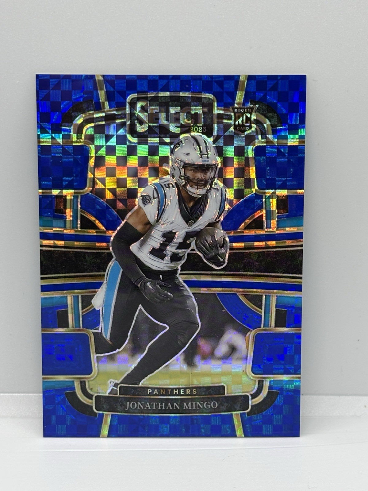 2023 Panini Select - Concourse Jonathan Mingo #16 Blue Prizm /199 (RC)