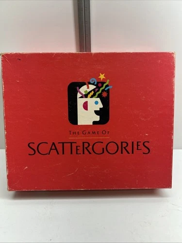 Scattergories Board Game Vintage Milton Bradley Open Box COMPLETE Tested